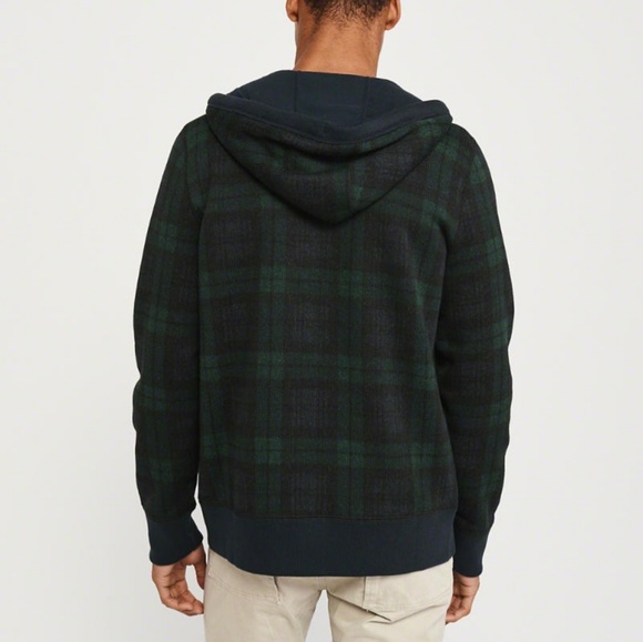 Mens fleece sweater zip-up hoodie BNWT - Picture 5 of 5